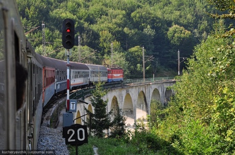 Поезд Белград-Подгорица.