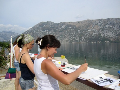 Долгожданный отчет о первом арт-туре в Черногорию!
