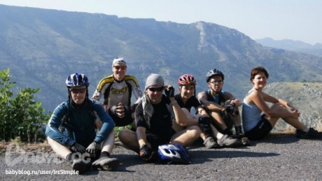 Велопоход по Черногории 2012