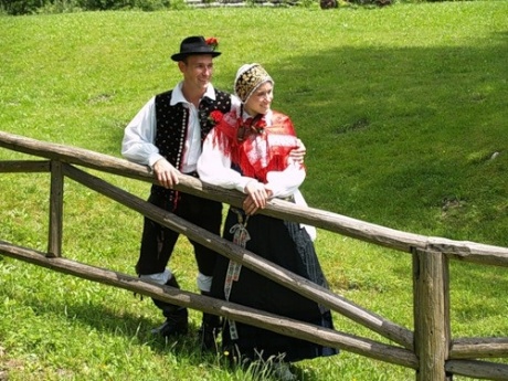 Этническая свадьба в Словении