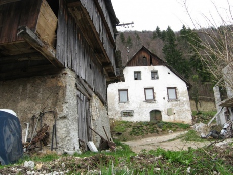 Словенская деревня, какой она была и никогда больше не будет