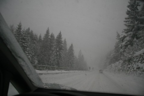 Словения. Зима на Гореньском.