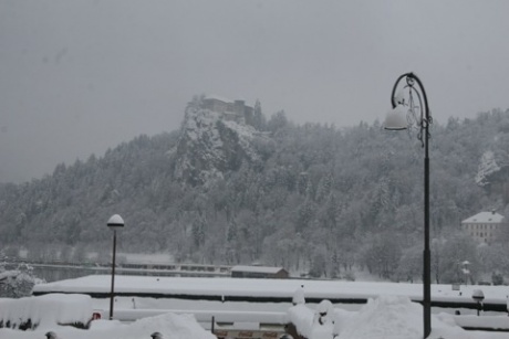 Словения. Зима на Гореньском.