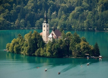 Озеро Блед в Словении