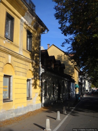 Старые кварталы Любляны