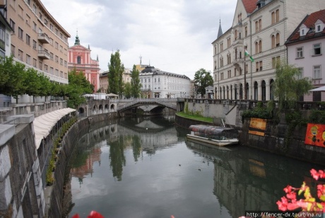 Мосты словенской столицы