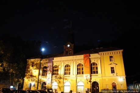 Исследуя ночную Любляну