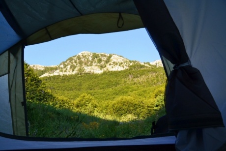 Прогулка по Montenegro. Honeymoon в палатке