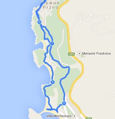 Черногория 2014: Прогулка от Будвы до острова Свети-Стефан и обратно