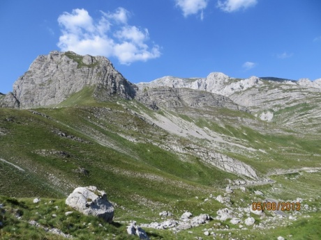 Черногорские горы.