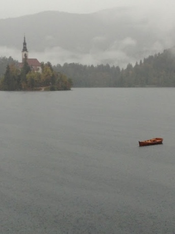 Озеро Блед, октябрь 2015