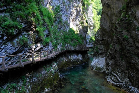 Ущелье Винтгар в Словении. Часть 1