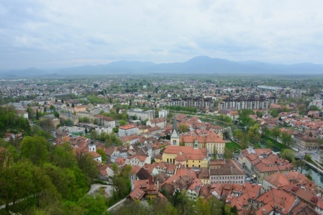Как выглядит Любляна с высоты птичьего полета?