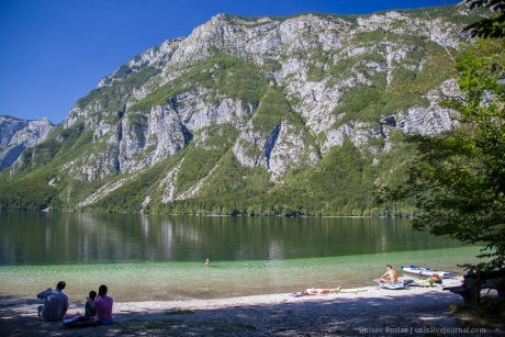 Словения: озеро Бохинь - полный релакс