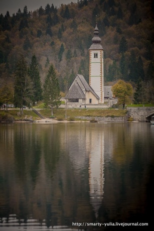 Словения: озеро Бохинь