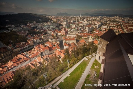 Любляна: неожиданно прекрасная