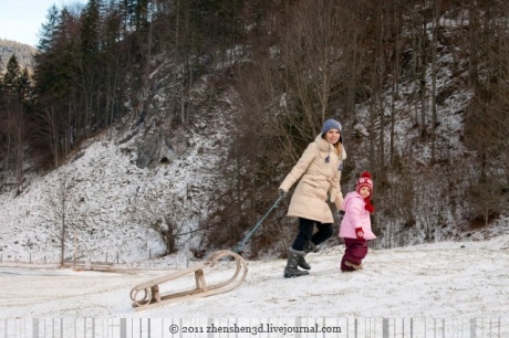 Экотуризм в словенских Альпах. Или как мы встречали Рождество.