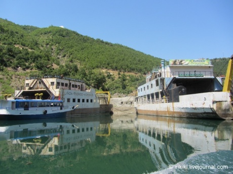 Путешествие по Команскому озеру, Албания