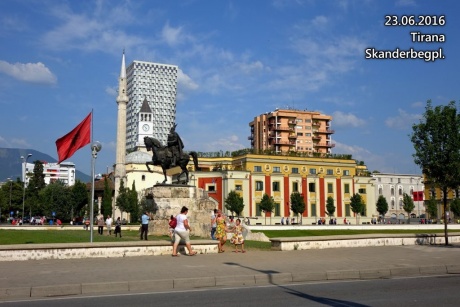 Автопутешествие по Балканам. Албания — Тирана.