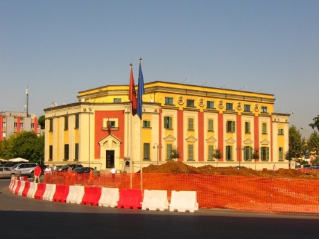Европейская столица Тирана
