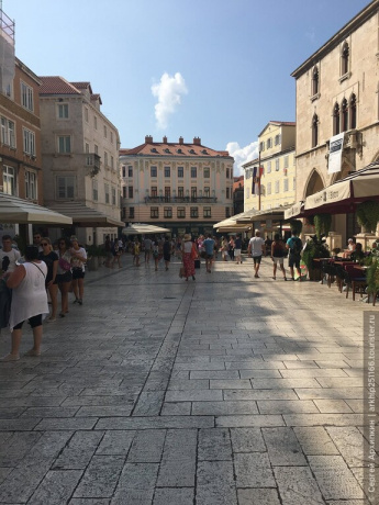 Самостоятельно по Хорватии — древний Сплит