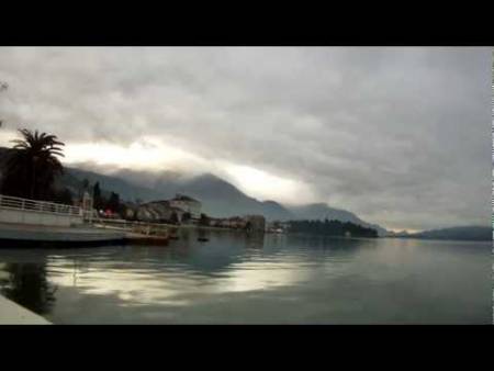 Горы в Тивате после дождя Видео